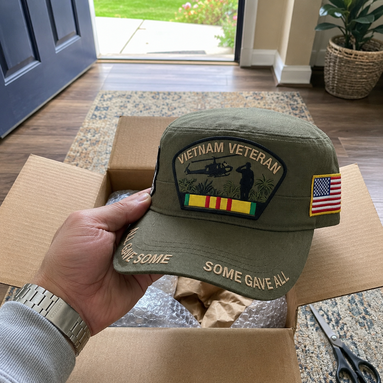 🇺🇸 Last Day Promo: 49% OFF 🎖️ - Vietnam Veteran Tribute Military Cadet Cap