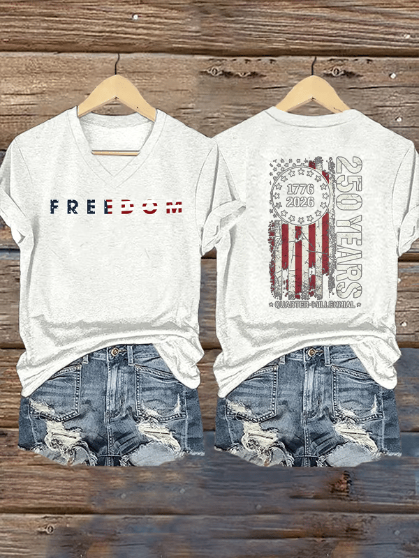 Women's American 250th Print T-Shirt