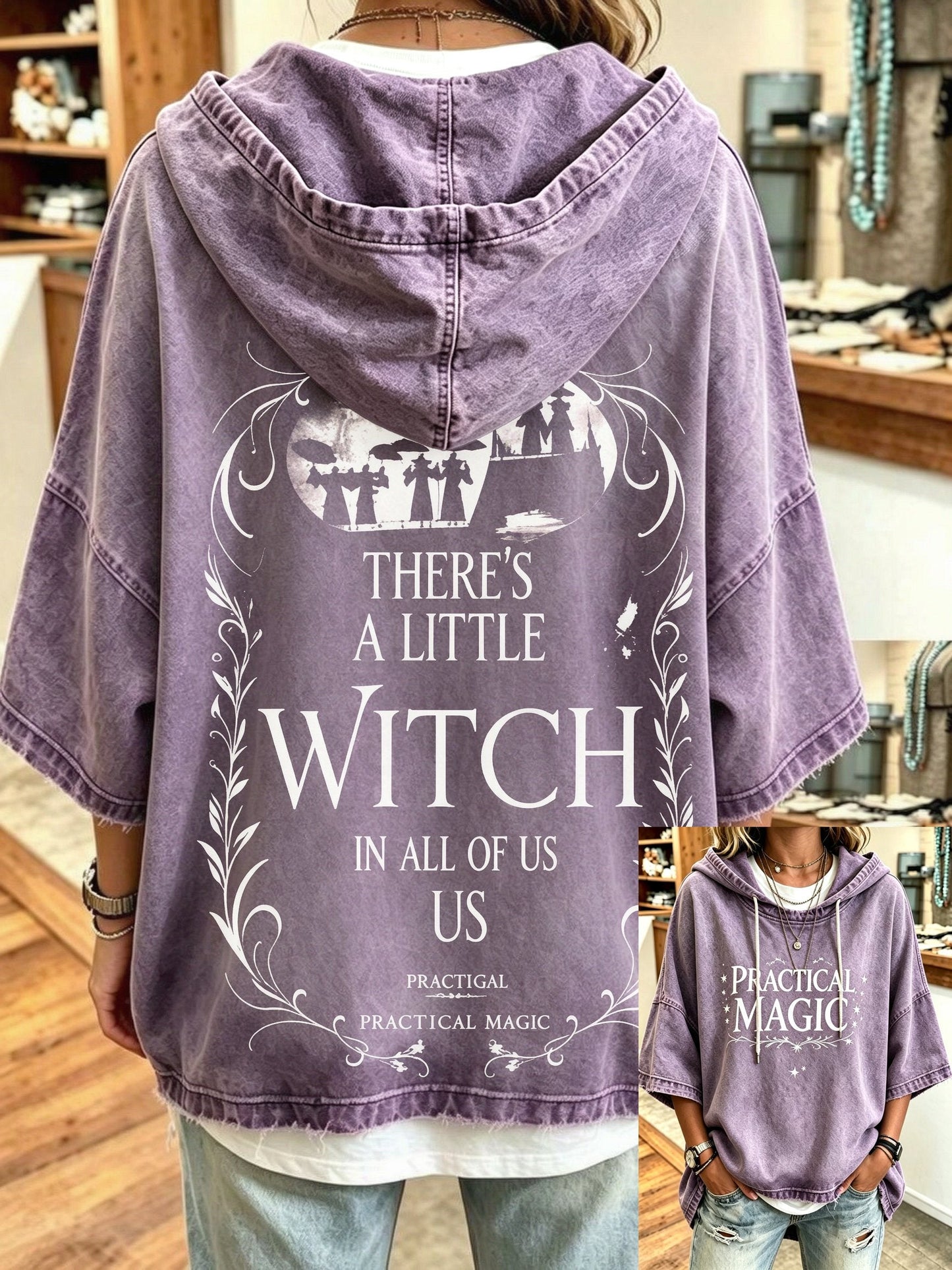Women's Magic Inspired Halloween Movie Gift Hoodies