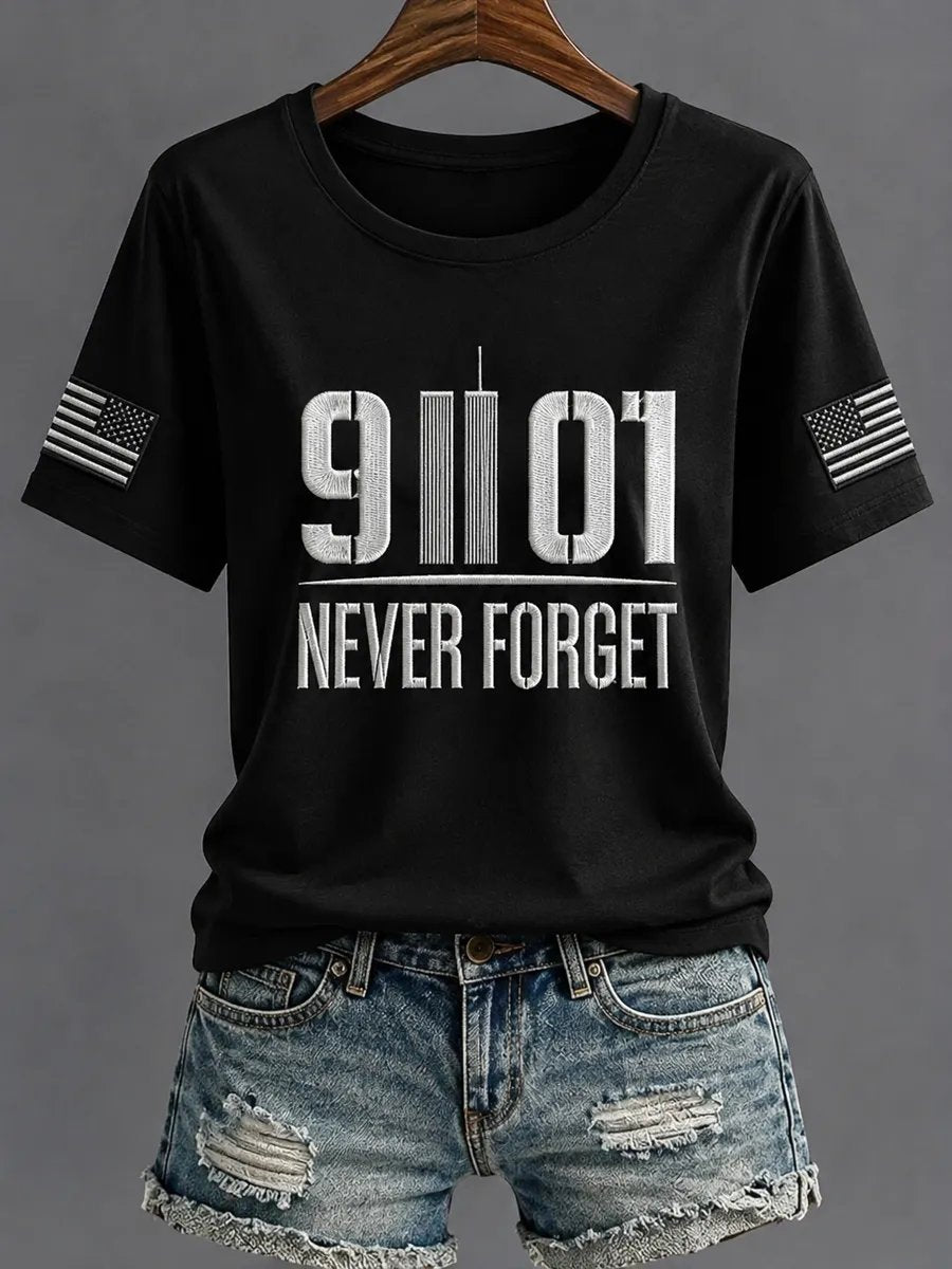 9.11 Never Forget Printing T-Shirts
