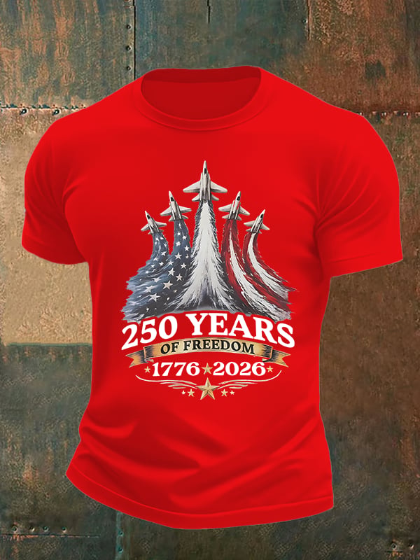 Men's 250 YEARS OF FREEDOM Print T-Shirt