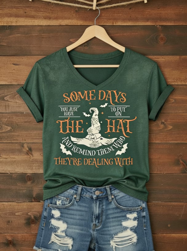 Some Days You Just Have To Put On The Hat T-Shirt