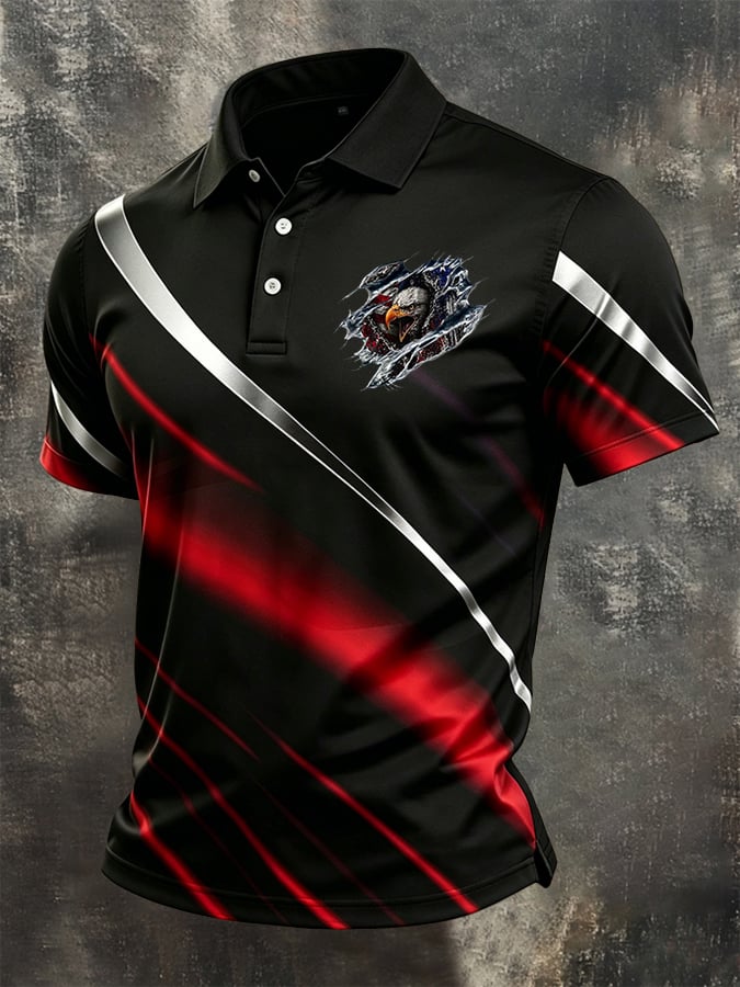 Men's U.S. 250th Anniversary Printed Polo Shirt