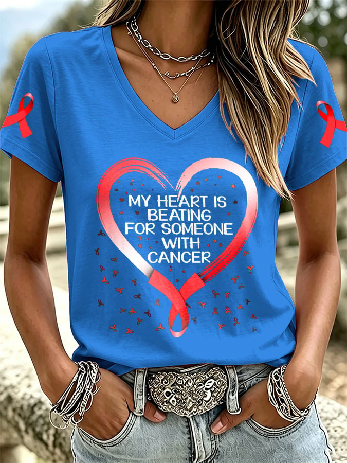 Women's Casual Print Short-Sleeve T-Shirt
