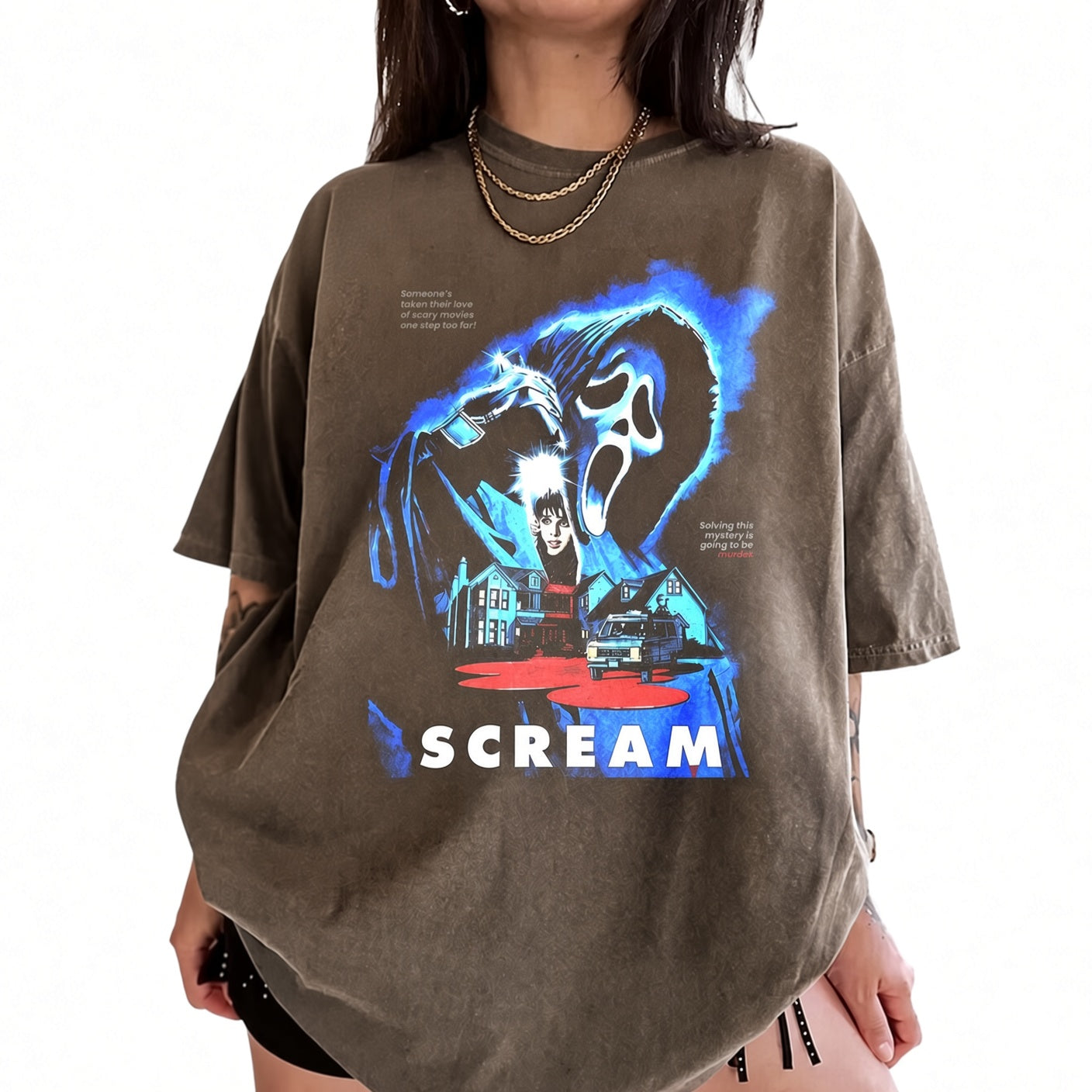 Unisex The Ghost Scream Comfort Color T-Shirt