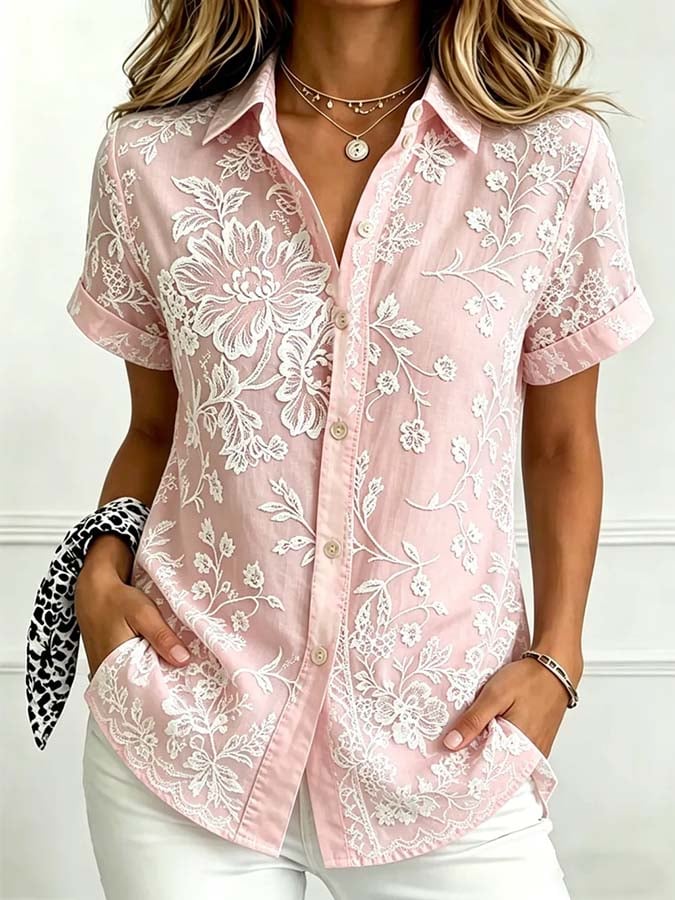 Women'S Casual Printed Top