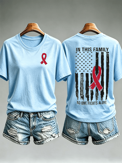 Women's Blood Cancer Awareness Shirt