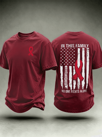 Men's Blood Cancer Awareness Shirt