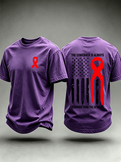 Men's  THE COMEBACK IS ALWAYS Print T-Shirt