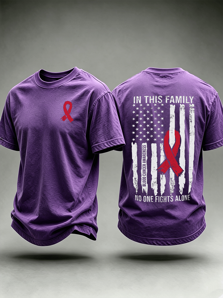 Men's Blood Cancer Awareness Shirt