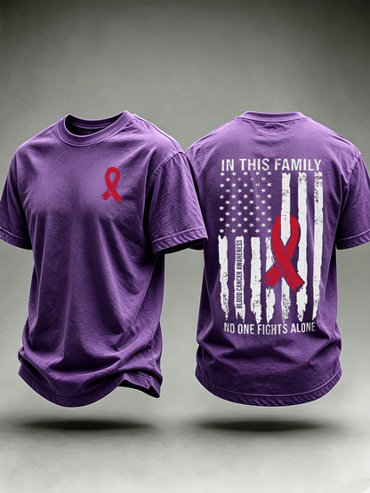 Men's Blood Cancer Awareness Shirt