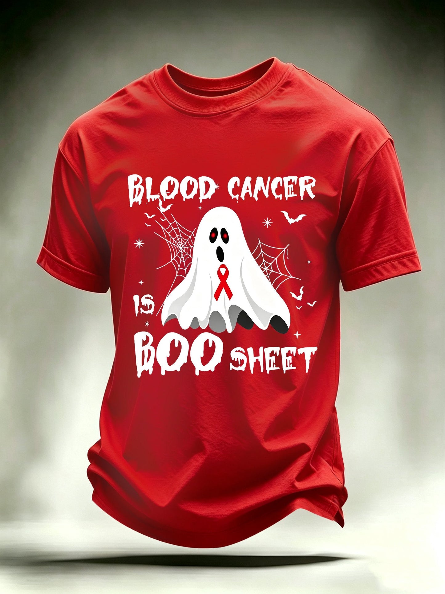 Men's BLOOD CANCER Print T-Shirt