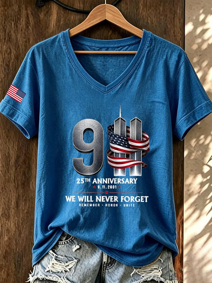 Women's Casual Print Short-Sleeve T-Shirt