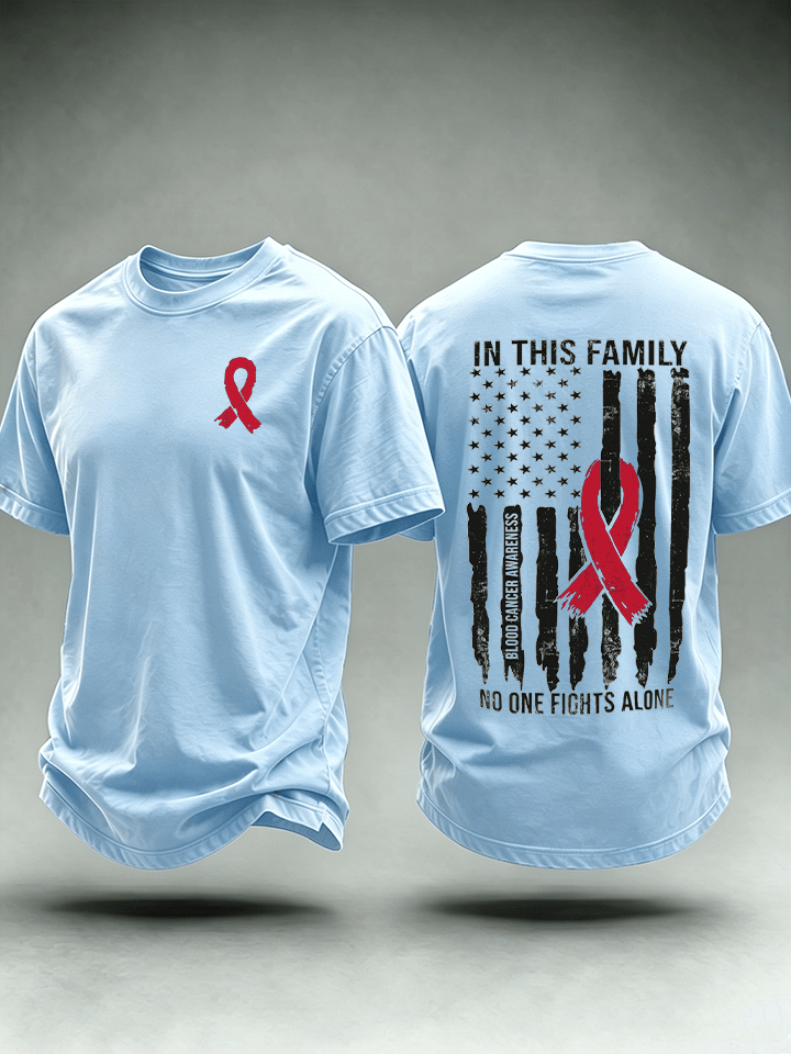 Men's Blood Cancer Awareness Shirt