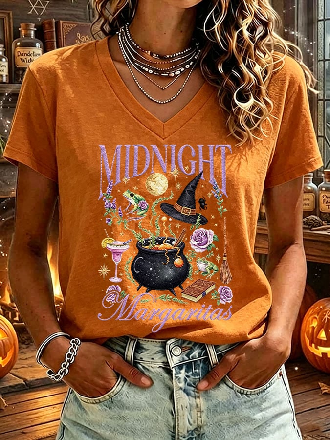 Women's Midnight Margaritas Print T-shirt