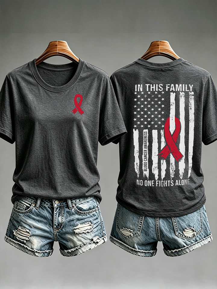 Women's Blood Cancer Awareness Shirt