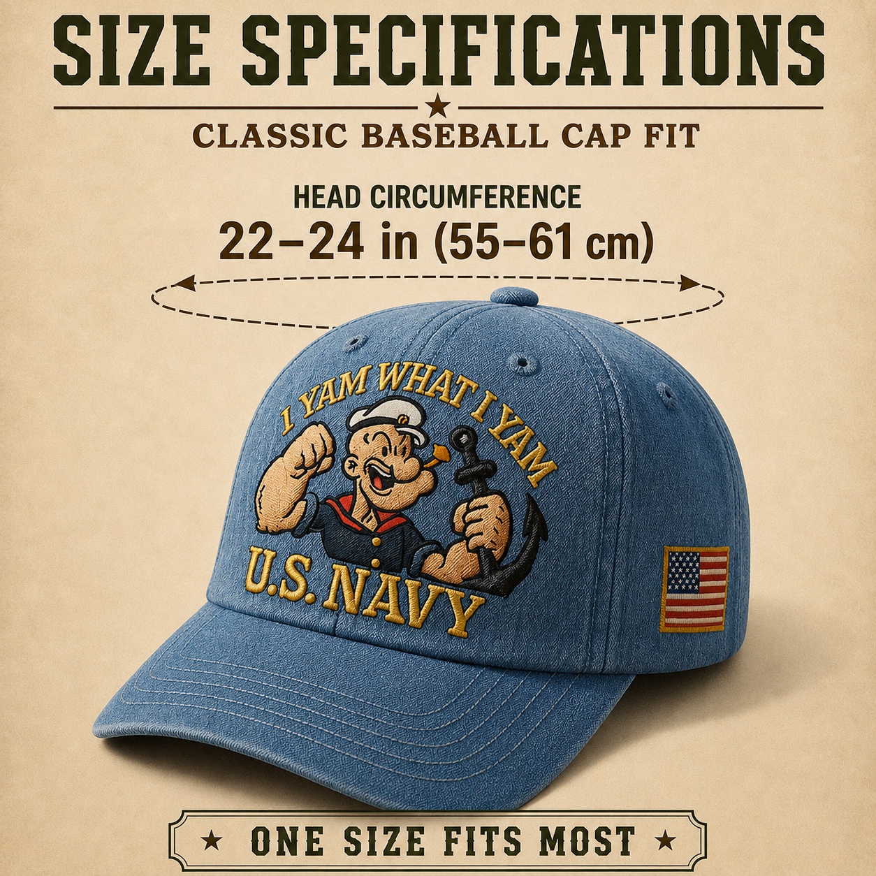 🗽America 250th Celebration Sale: 50% OFF! ⚓U.S. Navy Commemorative Cap