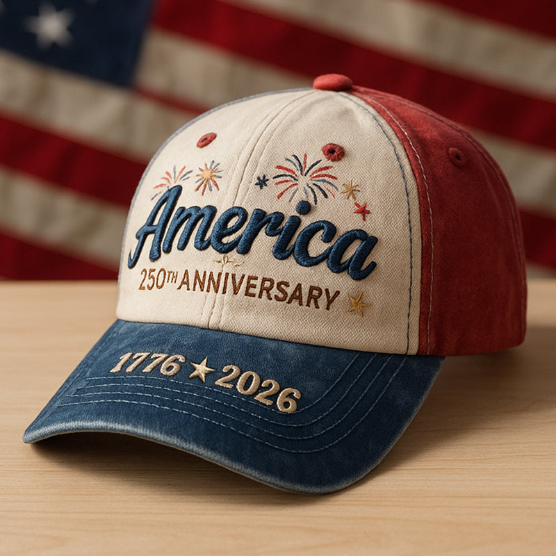 US 250th Anniversary Art Print Hat