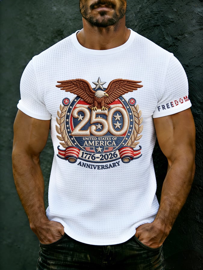 Men's American 250th Anniversary Print Top