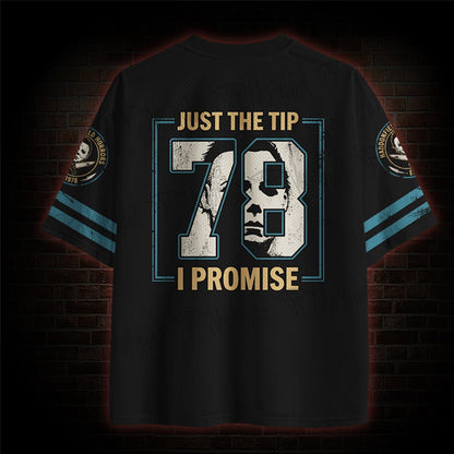 Just The Tip I Promise Mesh Jersey
