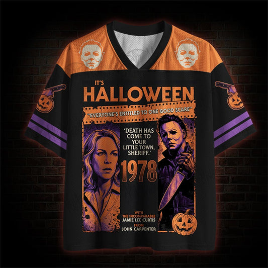 Death Has Come to Your Town Horror Mesh Jersey