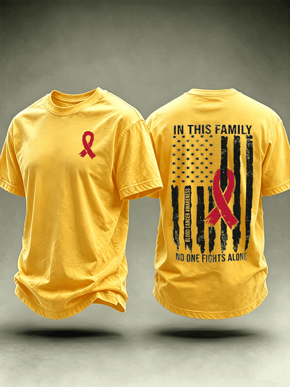 Men's Blood Cancer Awareness Shirt
