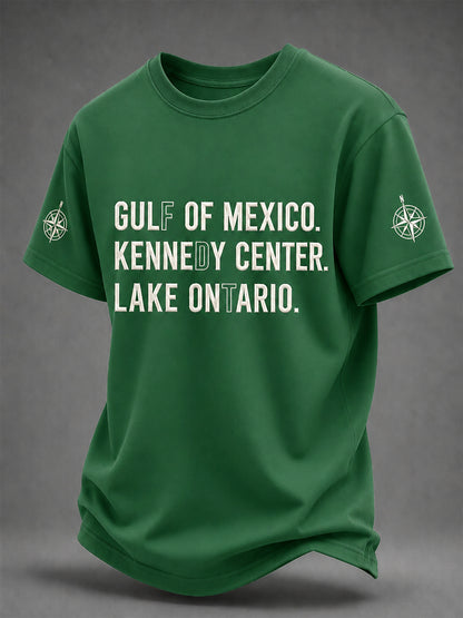 Men's Gulf Of Mexico Kennedy Center Lake Ontario Tee