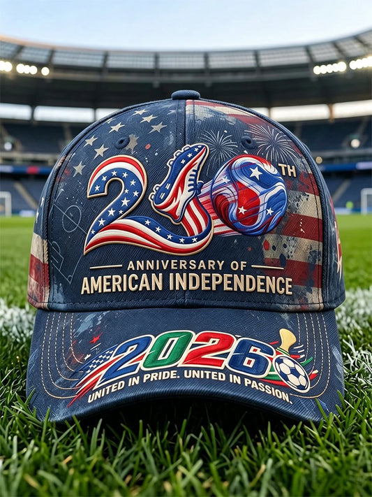 U.S. Soccer 250th Anniversary Print Unisex Baseball Cap