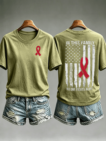 Women's Blood Cancer Awareness Shirt
