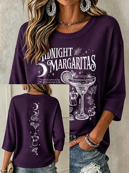 Women's Midnight Margaritas Print Top