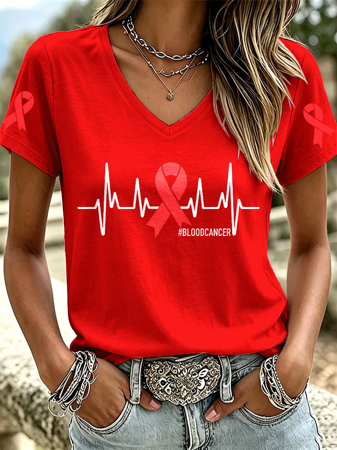 Women's Casual Print Short-Sleeve T-Shirt