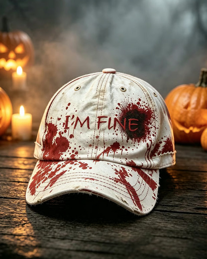 Limited Edition Unisex Dark Blood Stain Halloween Baseball Cap