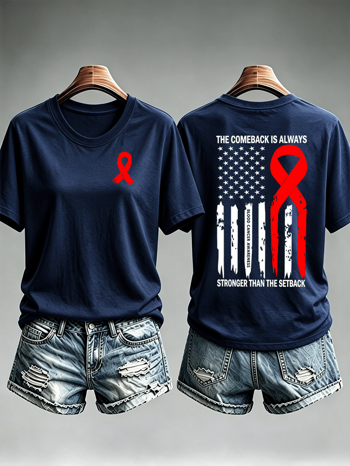 Women's THE COMEBACK IS ALWAYS Print T-Shirt