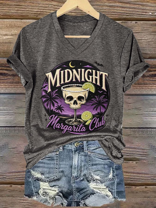Women's Midnight Margaritas Print T-shirt