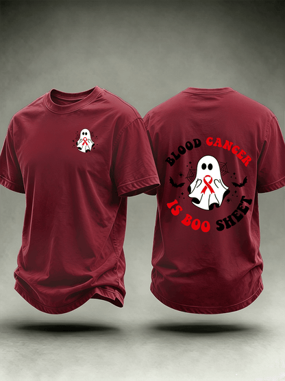 Men's BLOOD CANCER Print T-Shirt