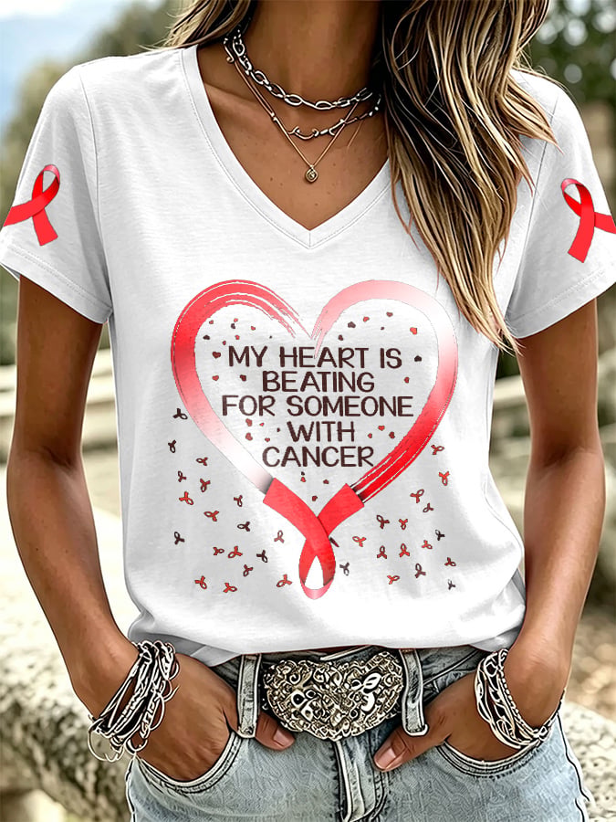 Women's Casual Print Short-Sleeve T-Shirt