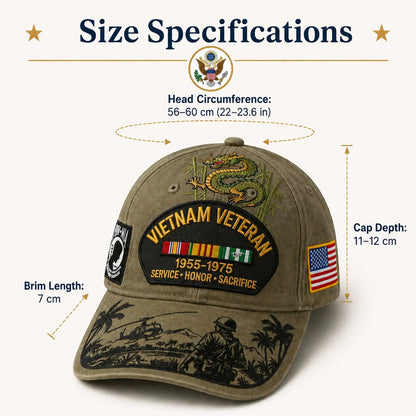 🎖️ - Vietnam Veteran Tribute Cap