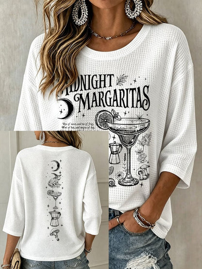 Women's Midnight Margaritas Print Top