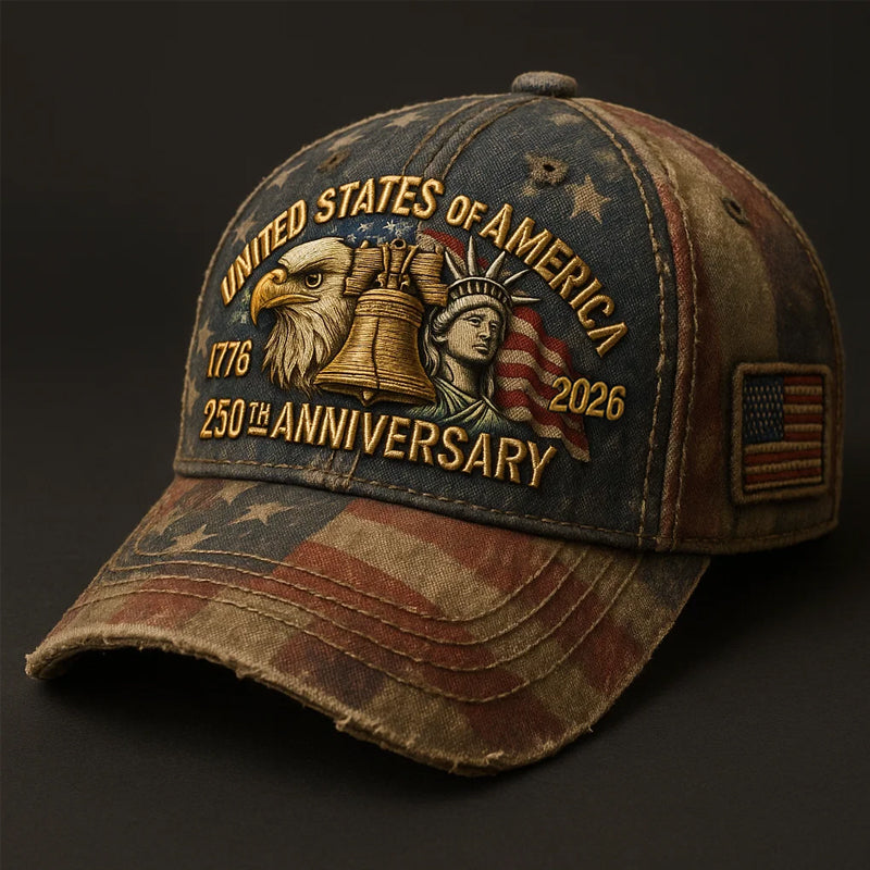 250th Anniversary USA  Art Print Hat
