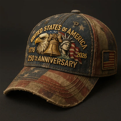 250th Anniversary USA  Art Print Hat