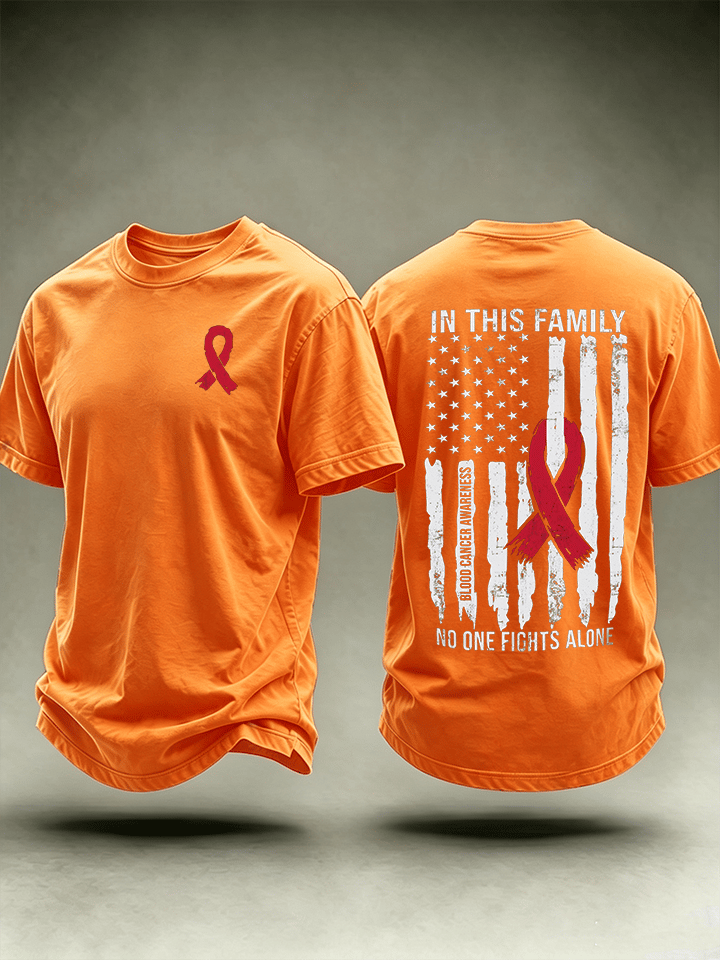 Men's Blood Cancer Awareness Shirt