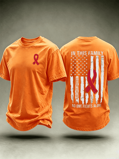 Men's Blood Cancer Awareness Shirt
