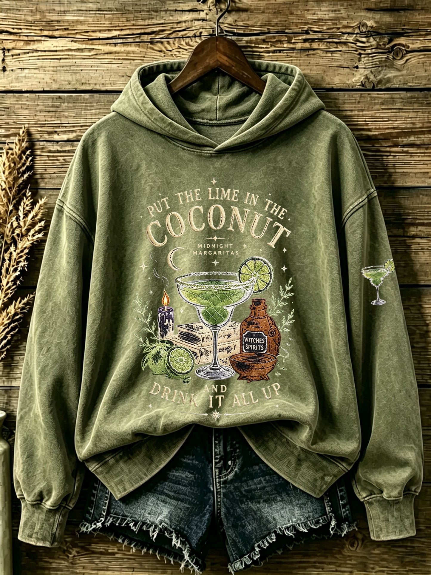 Women's Midnight Margaritas Print Sweatshirt