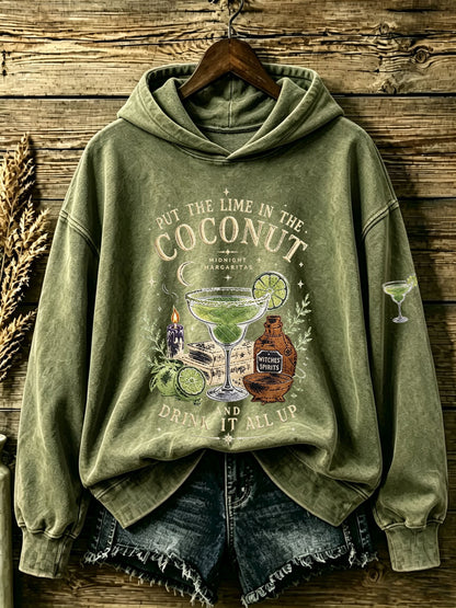 Women's Midnight Margaritas Print Sweatshirt