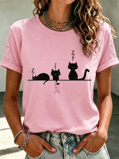 Women Breast Cancer Awareness T-Shirt