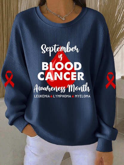 Women's Casual Print Long Sleeve Knit Top