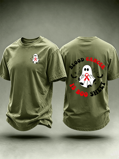 Men's BLOOD CANCER Print T-Shirt