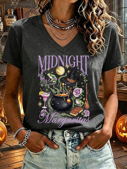 Women's Midnight Margaritas Print T-shirt