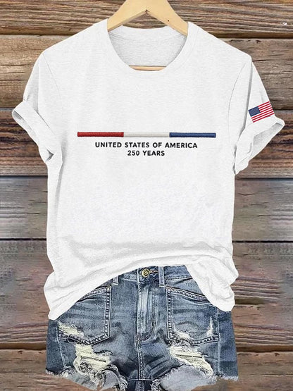 Women's America 250th Anniversary  T-shirt