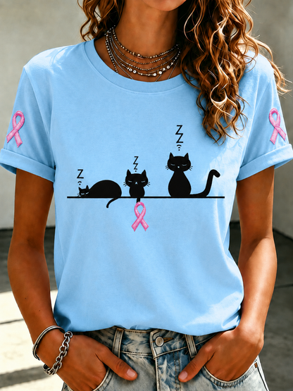 Women Breast Cancer Awareness T-Shirt